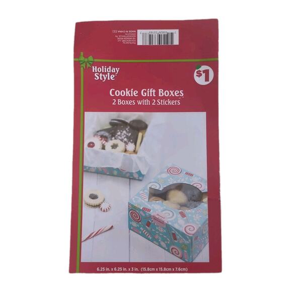 Snowman Cookie Bundle - Plates, Cookie Tray, Cookie Box, Present Box, Candy Bags - Picture 11 of 14